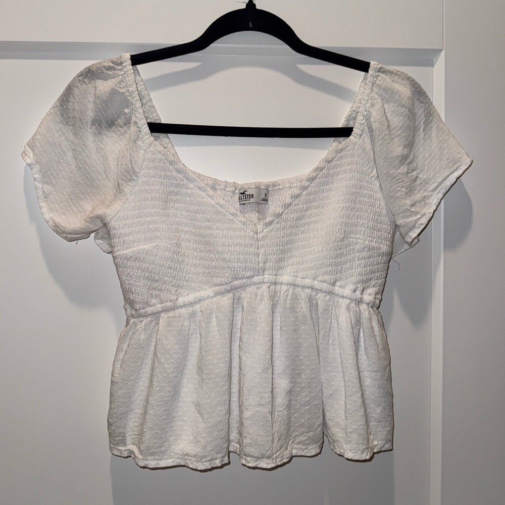 Hollister White Top